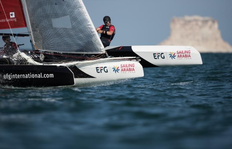 EFG Sailing Arabia The Tour on February 8th, 2018 in Duqm, Oman photo copyright Lloyd Images taken at Oman Sail and featuring the Diam 24OD class