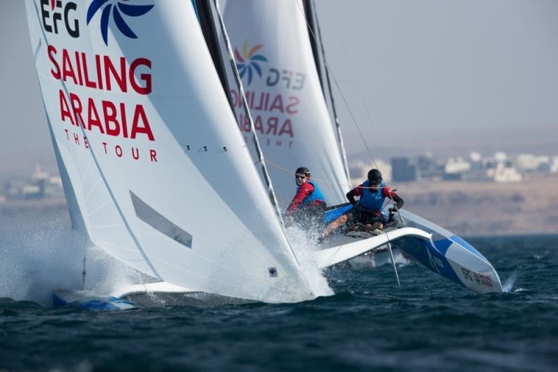 EFG Sailing Arabia The Tour on February 14th, in the city of Sur, Oman - photo © Lloyd Images