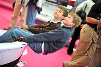 Loads of cool activities for kids at the RYA Volvo Dinghy Show