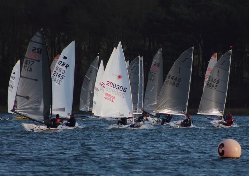 Steve Nicholson Memorial Trophy action photo copyright Paul Williamson taken at Northampton Sailing Club and featuring the Dinghy class