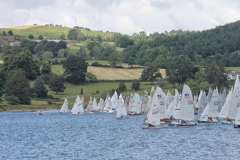 210 boats enter the 2014 Lord Birkett Trophy race at Ullswater photo copyright Sailracer taken at Ullswater Yacht Club and featuring the Dinghy class