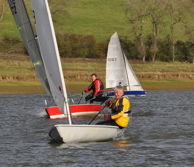 Hollowell Autumn Series 2014 photo copyright Stewart Elder taken at Hollowell Sailing Club and featuring the Dinghy class