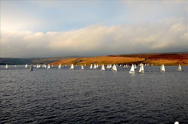 Yorkshire Dales Brass Monkey 2014 photo copyright YDSC taken at Yorkshire Dales Sailing Club and featuring the Dinghy class