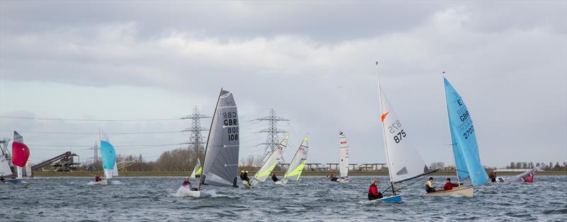 2015 Bloody Mary photo copyright Tim Olin / www.olinphoto.co.uk taken at Queen Mary Sailing Club and featuring the Dinghy class