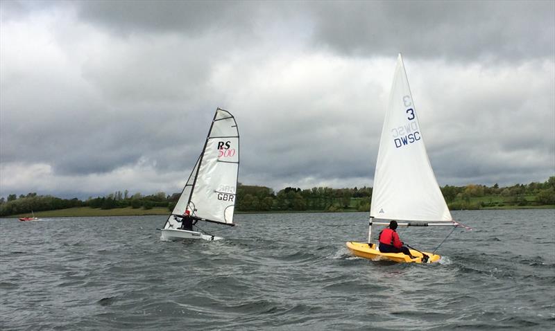 Get Racing session at Draycote Water photo copyright Tim Fillmore taken at Draycote Water Sailing Club and featuring the Dinghy class
