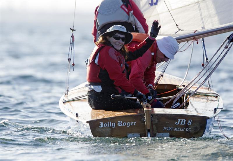 OTB entry Jolly Roger during the Brighton Ladies Skippers Series photo copyright Steb Fisher taken at Royal Brighton Yacht Club and featuring the Dinghy class