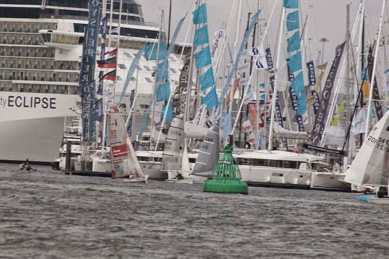 Battle of the Classes 2014 at the Southampton Boat Show photo copyright SailRacer taken at  and featuring the Dinghy class