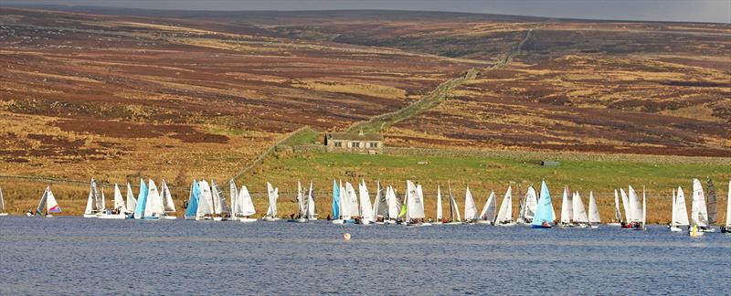 Yorkshire Dales Brass Monkey photo copyright Paul Hargreaves taken at Yorkshire Dales Sailing Club and featuring the Dinghy class