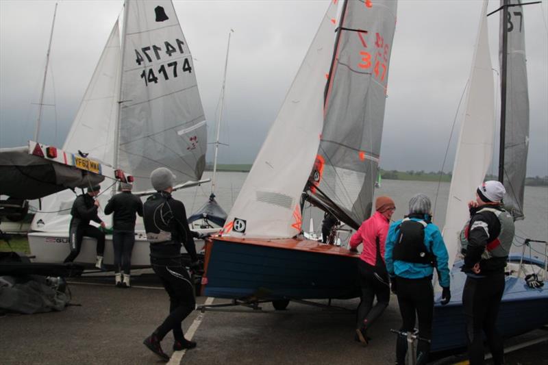 Blithfield Barrel Winter Series 2017-18 photo copyright Tim Male taken at Blithfield Sailing Club and featuring the Dinghy class