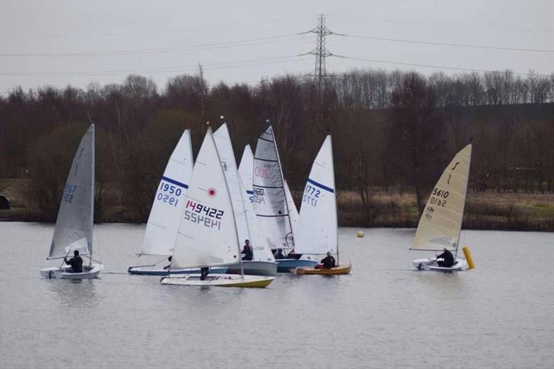 Ripon SC New Year's Day Whiskey Stakes photo copyright Gail Jackson taken at Ripon Sailing Club and featuring the Dinghy class