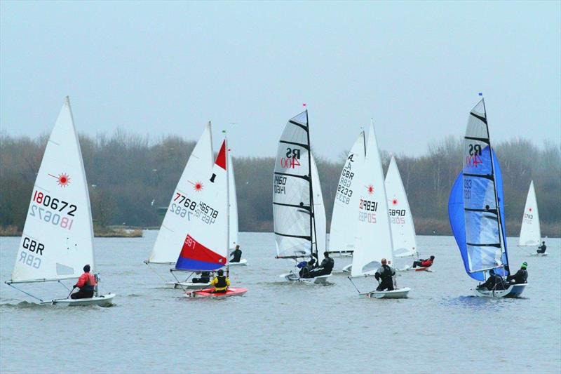 Leigh & Lowton Tipsy Icicle Series Week 2 photo copyright Tim Yeates taken at Leigh & Lowton Sailing Club and featuring the Dinghy class