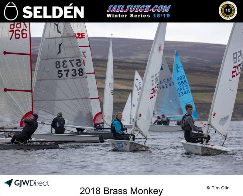 Yorkshire Dales Brass Monkey photo copyright Tim Olin / www.olinphoto.co.uk taken at Yorkshire Dales Sailing Club and featuring the Dinghy class