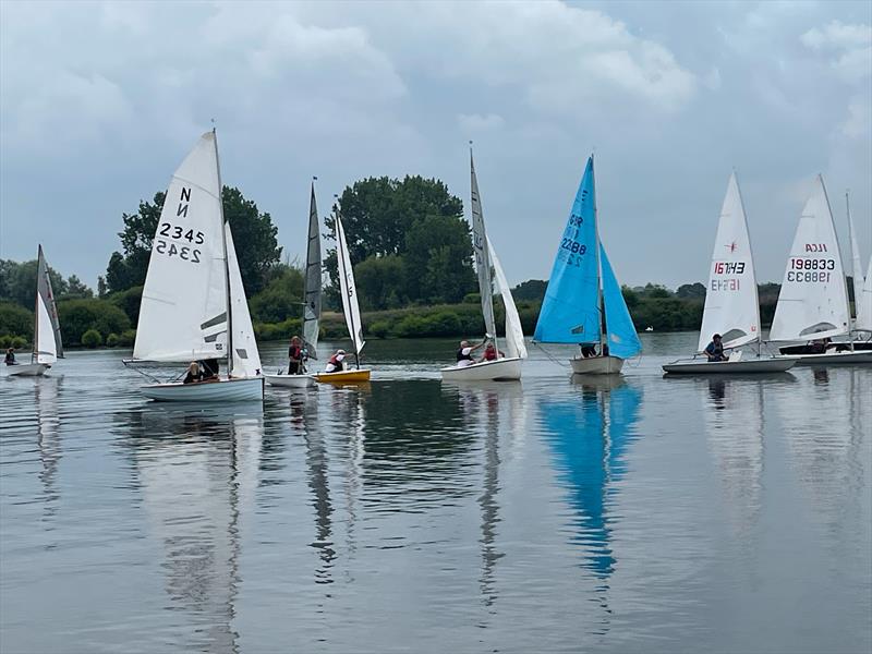 Border Counties Midweek Sailing at Nantwich & Border Counties SC photo copyright John Harrison taken at Nantwich & Border Counties Sailing Club and featuring the Dinghy class