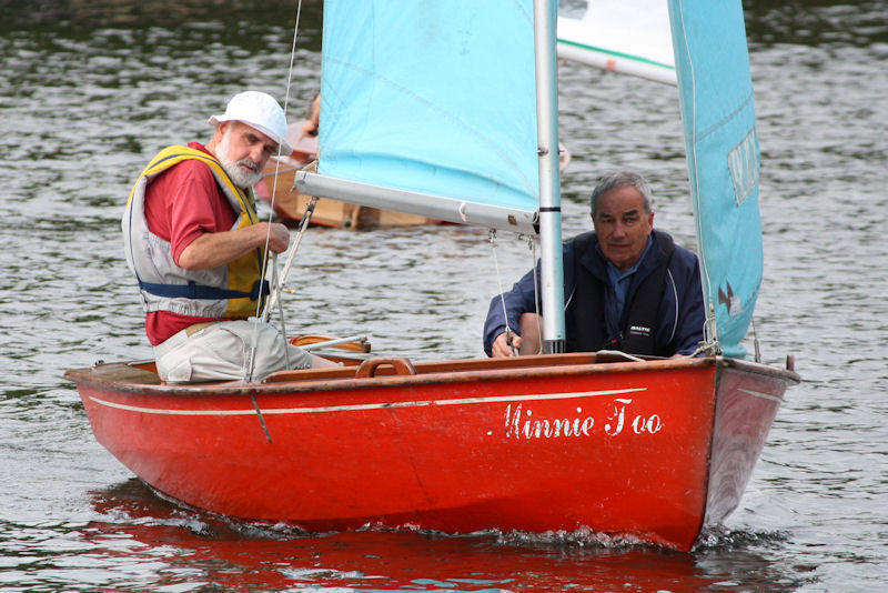 Alan Jales and crew Brian Cheetham win the Enterprise class at the Minima Regatta photo copyright Graham Morley taken at Minima Yacht Club and featuring the Dinghy class