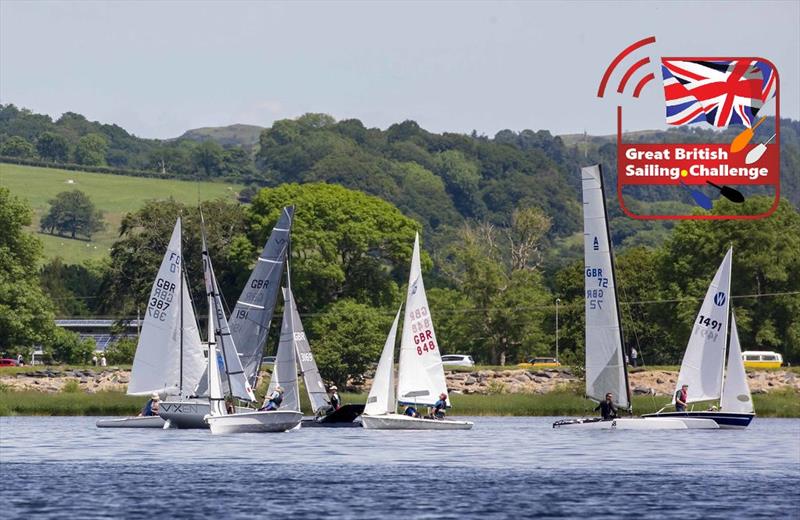 Bala Long Distance Race 2019 photo copyright Tim Olin / www.olinphoto.co.uk taken at Bala Sailing Club and featuring the Dinghy class