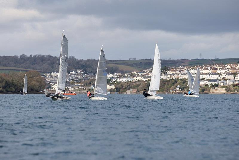 South West Water Pursuit Race in Salcombe photo copyright Lucy Burn taken at Salcombe Yacht Club and featuring the Dinghy class