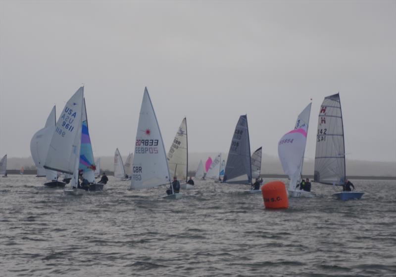 2022 Bough Beech SC Icicle Series day 1 photo copyright Martyn Smith taken at Bough Beech Sailing Club and featuring the Dinghy class