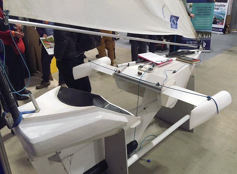 '8 Foota' design from an Amateur Yacht Research Sociary member - seen at the RYA Dinghy & Watersports Show photo copyright Magnus Smith / www.yachtsandyachting.com taken at RYA Dinghy Show and featuring the Dinghy class