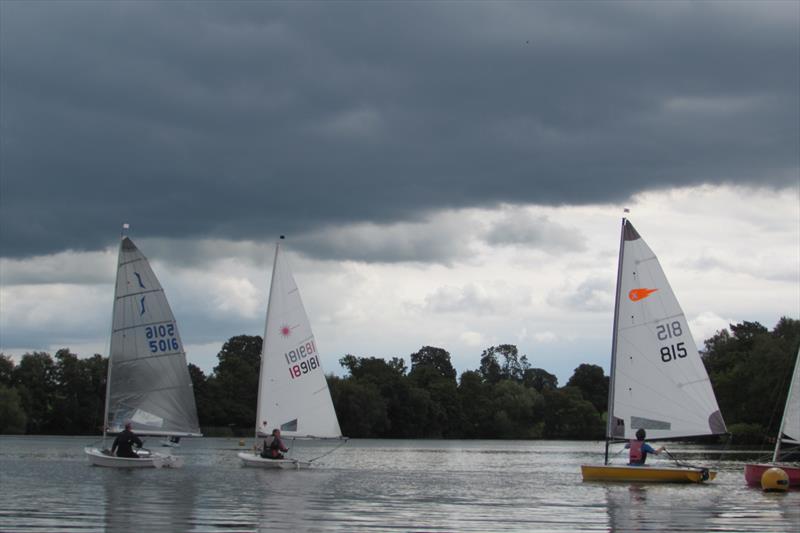 Gently does it during the 2023 Border Counties Midweek Sailing Series at Redesmere photo copyright Brian Herring taken at Redesmere Sailing Club and featuring the Dinghy class