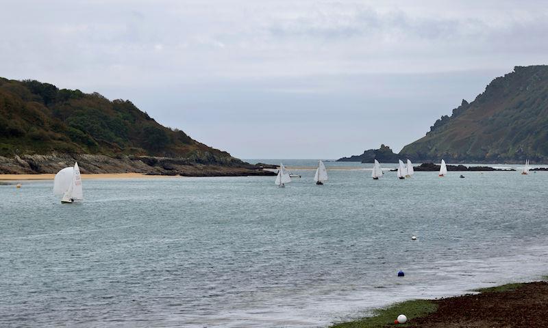 Salcombe Yacht Club Autumn Series Race 5 photo copyright Lucy Burn taken at Salcombe Yacht Club and featuring the Dinghy class