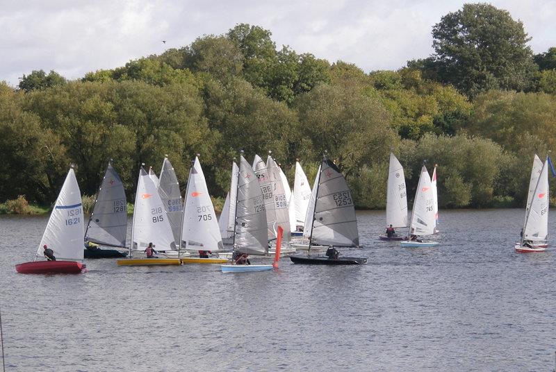 Border Counties Midweek Sailing at Winsford Flash photo copyright John Nield taken at Winsford Flash Sailing Club and featuring the Dinghy class