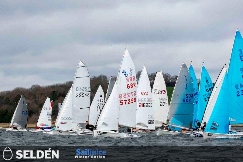 Oxford Blue - Seldén Sailjuice Winter Series 2023/24 photo copyright Tim Olin / www.olinphoto.co.uk taken at Oxford Sailing Club and featuring the Dinghy class