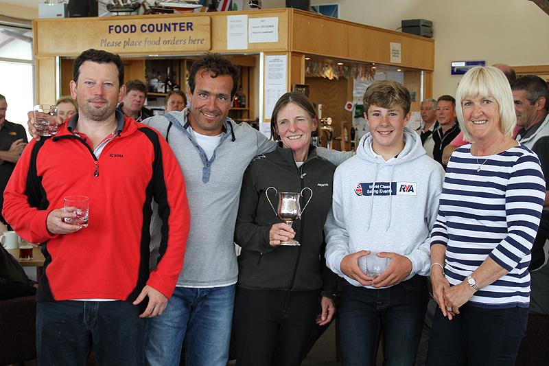 Julia Bailey wins the Dragon Scottish Championship 2015 photo copyright Fiona Brown / www.fionabrown.com taken at Largs Sailing Club and featuring the Dragon class