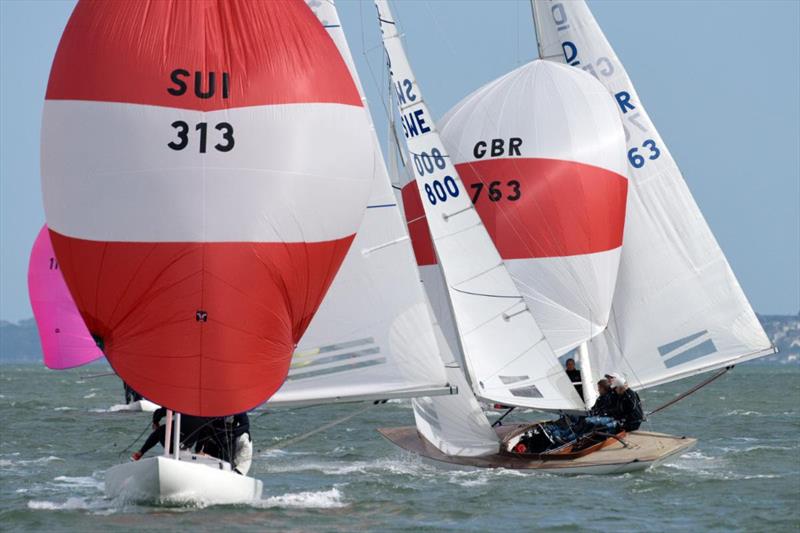 75th Edinburgh Cup and UK Dragon Grand Prix 2023 at Cowes Day 3 photo copyright Rick & James Tomlinson taken at Royal Yacht Squadron and featuring the Dragon class