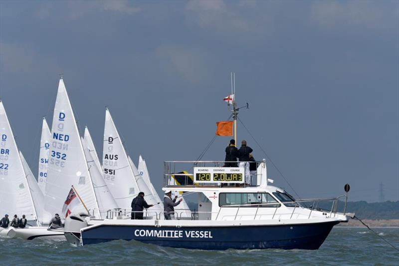 75th Edinburgh Cup and UK Dragon Grand Prix 2023, final day photo copyright Rick and James Tomlinson taken at Royal Yacht Squadron and featuring the Dragon class