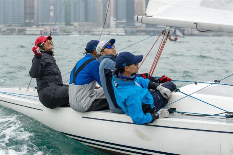 Volvo Ladies Helm 2024 Race photo copyright RHKYC / Guy Nowell taken at Royal Hong Kong Yacht Club and featuring the Dragon class