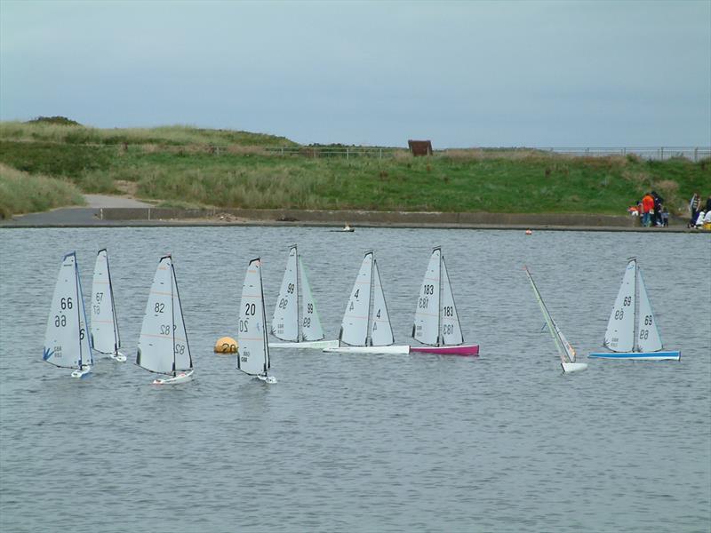 Dragon Force 65 Saturday Summer Series 7 at Fleetwood photo copyright Tony Wilson taken at Fleetwood Model Yacht Club and featuring the RG65 class