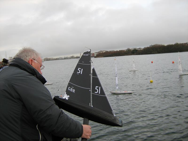 RC Laser and Dragon Force 65 of the New Year's Series day 1 photo copyright Tony Wilson taken at West Lancashire Yacht Club and featuring the RG65 class
