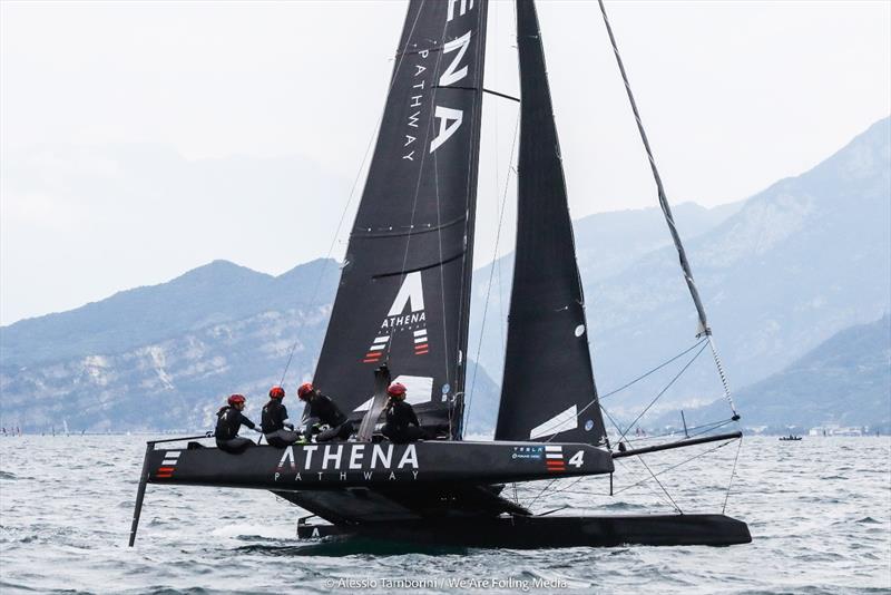 Athena Pathway photo copyright Alessio Tamborini / We Are Foiling taken at  and featuring the ETF26 class