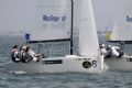 Lucy MacGREGOR, Annie Lush, Ally Martin (GBR), second overall in Women's Match Racing at the Rolex Miami OCR