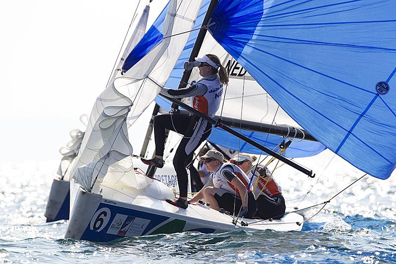 French Olympic Sailing Week day 5 photo copyright Richard Langdon / Ocean Images taken at  and featuring the Elliott 6m class