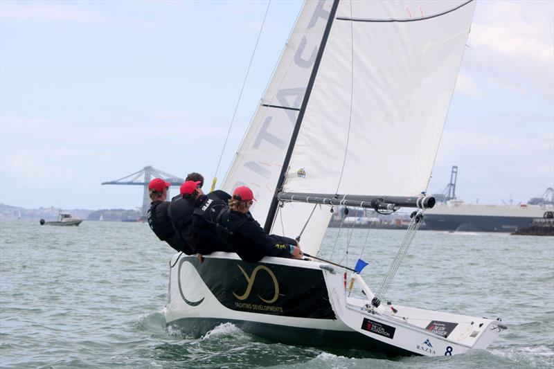 Egnot Johnson in action at 2018 NZMRC  photo copyright Andrew Delves taken at Royal New Zealand Yacht Squadron and featuring the Elliott 6m class