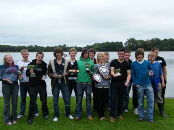 Prizewinners from the Enterprise under 21 championships