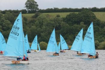 Racing during the Enterprise Midland Area Championships at Notts County
