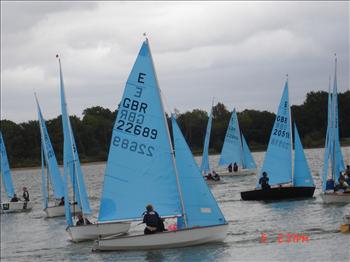 Racing at the Noble Marine Enterprise Under 21 Event at Barnt Green