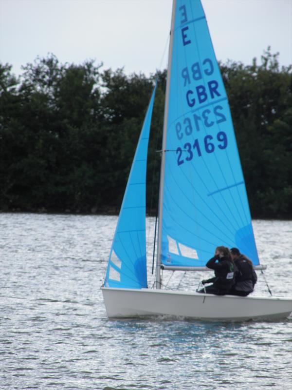 Esther Bowdler & Rebecca Stephens, lady helm winner in the Noble Marine Enterprise Youth Nationals photo copyright Paul Young & Phil Harrison taken at Barnt Green Sailing Club and featuring the Enterprise class