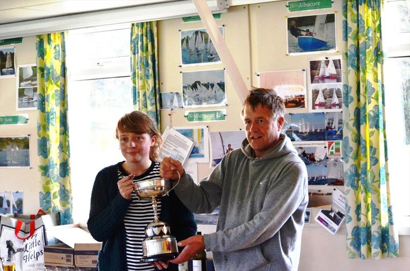 Paul Young and Aimee Allsopp win the Enterprise Open at Nottingham photo copyright Ken Hemsell taken at Nottingham Sailing Club and featuring the Enterprise class