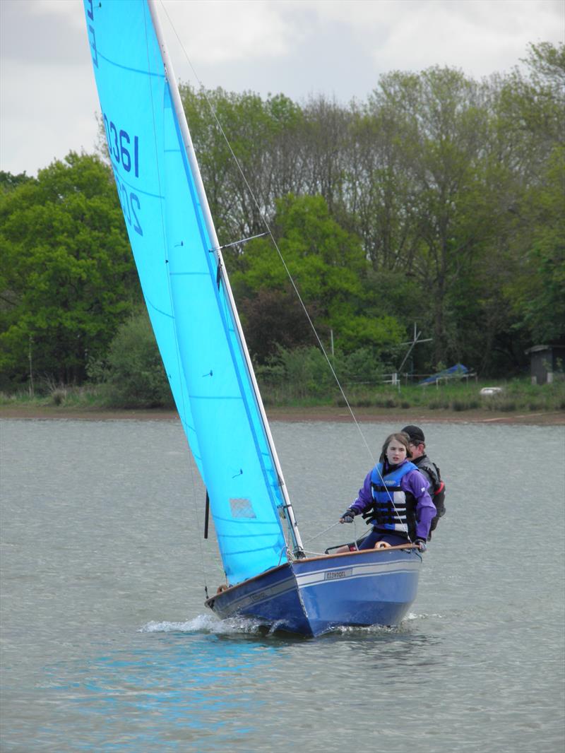 Oliver and Ella Mason during the Barnt Green Enterprise Open photo copyright Paul Young taken at Barnt Green Sailing Club and featuring the Enterprise class