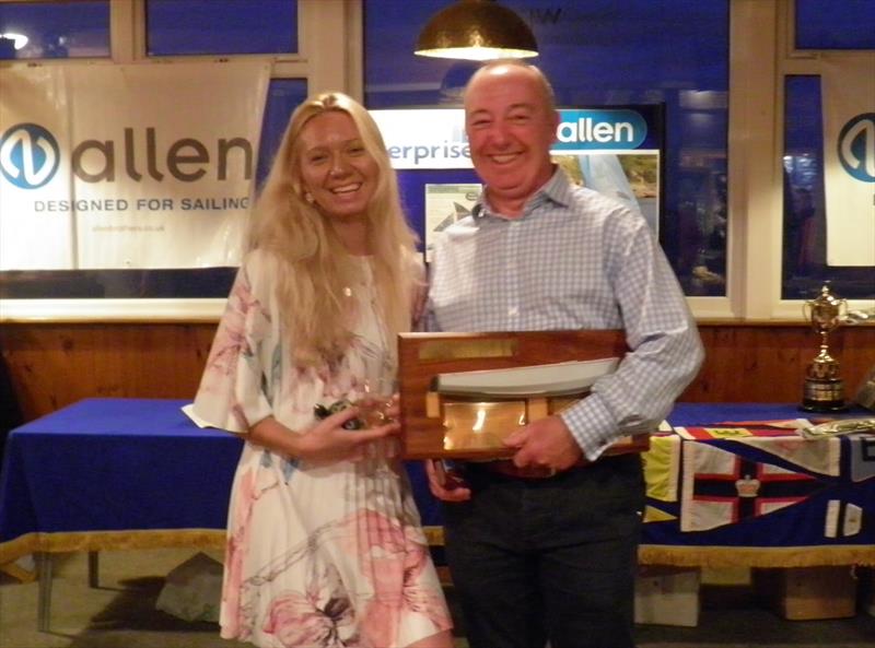 4th Overall Tim and Millie in the Allen 2017 Enterprise Nationals at Abersoch photo copyright Emma Coleman taken at South Caernarvonshire Yacht Club and featuring the Enterprise class