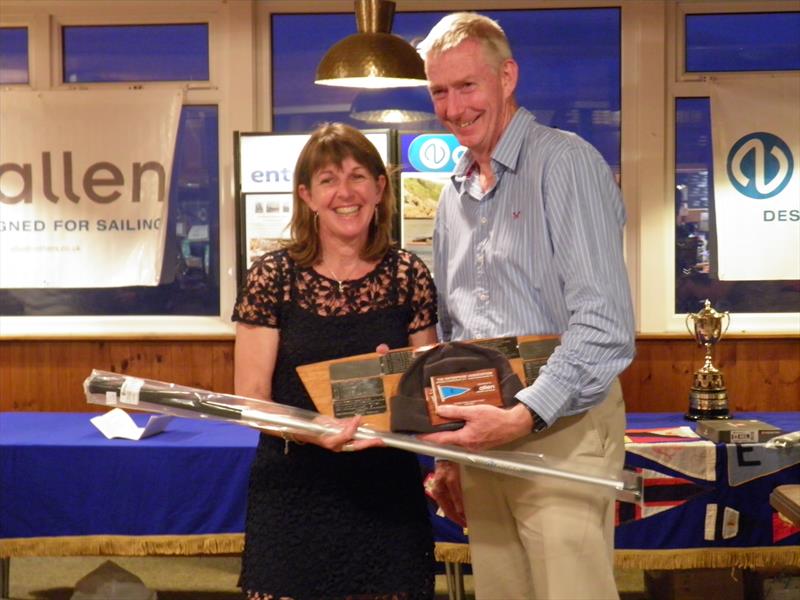 2nd Overall Phil and Jane in the Allen 2017 Enterprise Nationals at Abersoch photo copyright Emma Coleman taken at South Caernarvonshire Yacht Club and featuring the Enterprise class
