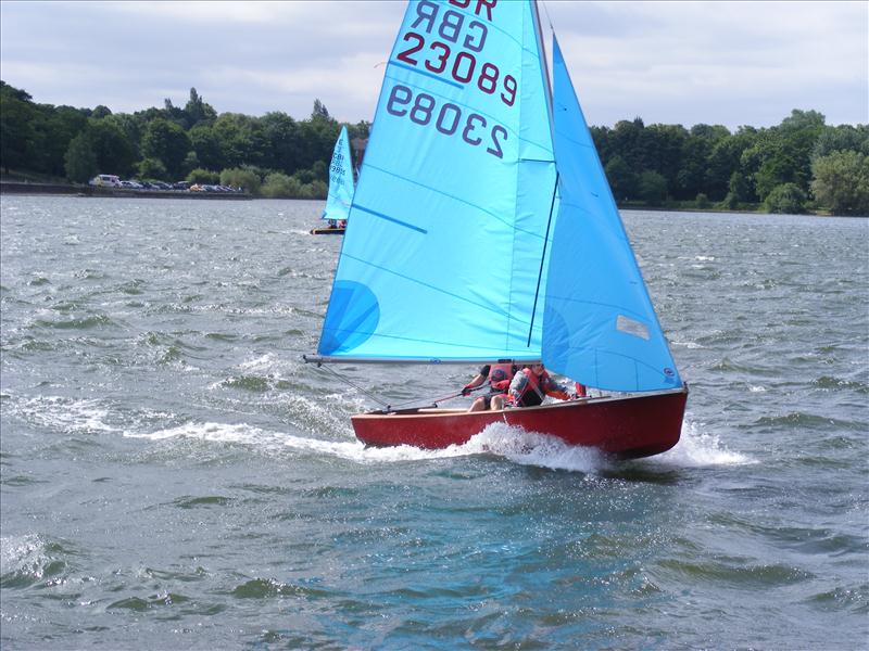 Enterprises at Midland SC photo copyright Siobhan Pearson taken at Midland Sailing Club and featuring the Enterprise class