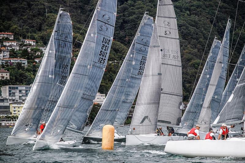 Esse 850 Swiss Championship photo copyright www.fabbaimages.net taken at Yacht Club Ascona and featuring the Esse 850 IC class