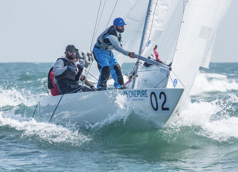 Etchells World Championship in Hong Kong day 1 photo copyright 2015 Etchells Worlds / Guy Nowell taken at Royal Hong Kong Yacht Club and featuring the Etchells class