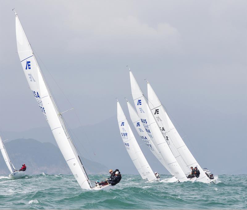 Etchells World Championship in Hong Kong day 5 photo copyright 2015 Etchells Worlds / Guy Nowell taken at Royal Hong Kong Yacht Club and featuring the Etchells class