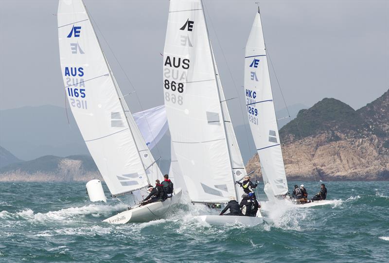 Etchells World Championship in Hong Kong day 5 - photo © 2015 Etchells Worlds / Guy Nowell