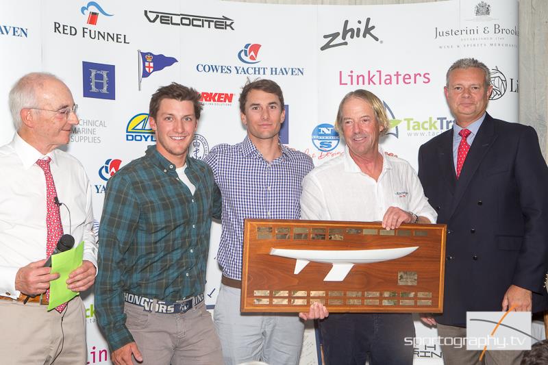 Runner up at the Etchells Worlds for the second year in a row, was Steve Benjamin (USA), representing the Seawanhaka Corinthian Yacht Club, with a crew of Michael Menninger, Ian Liberty and George Peet - photo © Alex Irwin / www.sportography.tv